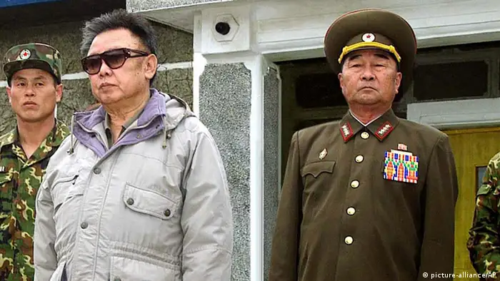 Kim Jong Il und Kim Kyok Sik