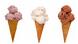 Eis Waffel Schokolade Erdbeere Vanille Eis Waffel Schokolade Erdbeere Vanille