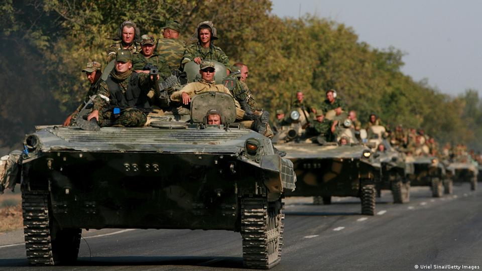 Руски войници в Грузия: август 2008