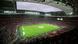 The green, rectangular pitch of a football stadium is lit up before thousands of spectators (Photo: Bernd Thissen/dpa) The green, rectangular pitch of a football stadium is lit up before thousands of spectators (Photo: Bernd Thissen/dpa)