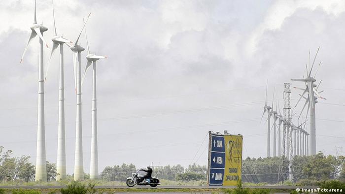Windpark in Santo Antonio da Patrulha, Brasilien