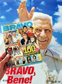 欢迎教皇－BRAVO在世界青年节期间大力宣传