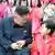 Kim Jong Un besucht ein Kindercamp in Nordkorea