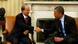 U.S. President Barack Obama shakes hands with Myanmar's President Thein Sein in the Oval Office at the White House in Washington May 20, 2013. Obama will walk a fine line between fostering a U.S. ally in China's backyard and trying to defend human rights on Monday when Thein Sein becomes the first head of his country to visit the White House in 47 years. REUTERS/Larry Downing (UNITED STATES - Tags: POLITICS) U.S. President Barack Obama shakes hands with Myanmar's President Thein Sein in the Oval Office at the White House in Washington May 20, 2013. Obama will walk a fine line between fostering a U.S. ally in China's backyard and trying to defend human rights on Monday when Thein Sein becomes the first head of his country to visit the White House in 47 years. REUTERS/Larry Downing (UNITED STATES - Tags: POLITICS)