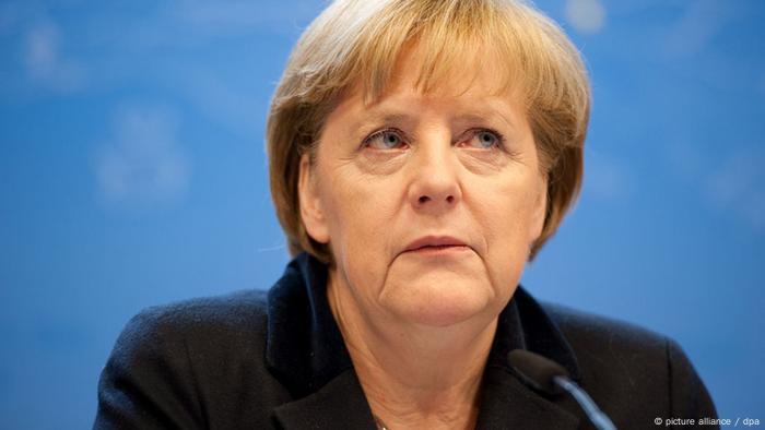 Porträtbild der deutschen Bundeskanzlerin Angela Merkel.
