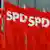 SPD-Fahnen (Archifoto: dpa)