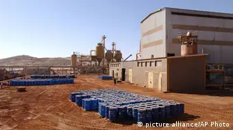 Une mine d'uranium exploitée par Orano (ex-Areva) à travers la société Somair à Arlit