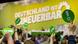 Лозунг "Германия возобновляема" на сцене партийного съезда "зеленых" Лозунг "Германия возобновляема" на сцене партийного съезда "зеленых"