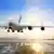 Bilder zum Artikel "MBA Aviation Management". #40279710 - Passenger airplane landing on runway in airport. Evening© Vitas