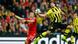 Bayern Munich's Arjen Robben (L) challenges Borussia Dortmund's Mats Hummels during the Champions League Final soccer match at Wembley Stadium in London May 25, 2013. (Photo via REUTERS/Michael Dalder) Bayern Munich's Arjen Robben (L) challenges Borussia Dortmund's Mats Hummels during the Champions League Final soccer match at Wembley Stadium in London May 25, 2013. (Photo via REUTERS/Michael Dalder)