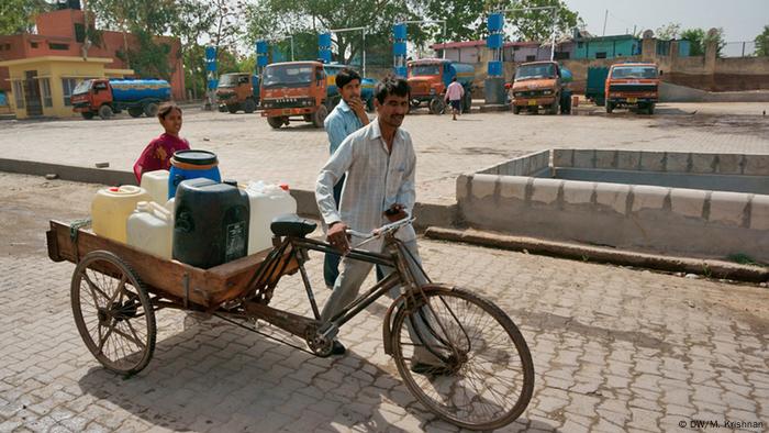 नई दिल्ली में भारतीय हित्ज़ेवेल वासेरकनफीट (डीडब्ल्यू/एम कृष्णन)