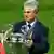 Jupp Heynckes mit Champions League-Pokal. Foto: Getty Images