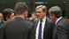 German Foreign Minister Guido Westerwelle, center, listens to Austrian Foreign Minister Michael Spindelegger, right, and other counterparts, during the EU foreign ministers meeting, at the European Council building in Brussels, Monday, May 27, 2013. The European Union nations remain divided on Monday whether to ease sanctions against Syria to allow for weapons shipments to rebels fighting the regime of Syria's President Bashar Assad. (AP Photo/Yves Logghe) German Foreign Minister Guido Westerwelle, center, listens to Austrian Foreign Minister Michael Spindelegger, right, and other counterparts, during the EU foreign ministers meeting, at the European Council building in Brussels, Monday, May 27, 2013. The European Union nations remain divided on Monday whether to ease sanctions against Syria to allow for weapons shipments to rebels fighting the regime of Syria's President Bashar Assad. (AP Photo/Yves Logghe)