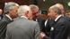 French Foreign Minister Laurent Fabius, right, talks with Belgium's Foreign Minister Didier Reynders, left, Luxembourg's Foreign Minister Jean Asselborn, second right, and Spain's Foreign Minister Jose Manuel Garcia-Margallo y Marfil, second left, during the EU foreign ministers meeting, at the European Council building in Brussels, Monday, May 27, 2013. The European Union nations remain divided on Monday whether to ease sanctions against Syria to allow for weapons shipments to rebels fighting the regime of Syria's President Bashar Assad. (AP Photo/Yves Logghe) French Foreign Minister Laurent Fabius, right, talks with Belgium's Foreign Minister Didier Reynders, left, Luxembourg's Foreign Minister Jean Asselborn, second right, and Spain's Foreign Minister Jose Manuel Garcia-Margallo y Marfil, second left, during the EU foreign ministers meeting, at the European Council building in Brussels, Monday, May 27, 2013. The European Union nations remain divided on Monday whether to ease sanctions against Syria to allow for weapons shipments to rebels fighting the regime of Syria's President Bashar Assad. (AP Photo/Yves Logghe)