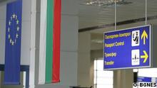 Schalter am Flughafen in Sofia, Bulgarien Bild: BGNES