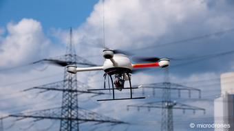 Eine Drohne der Firma Microdrones (Foto: Microdrones)