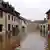 Затопленный город Гримма в Саксонии