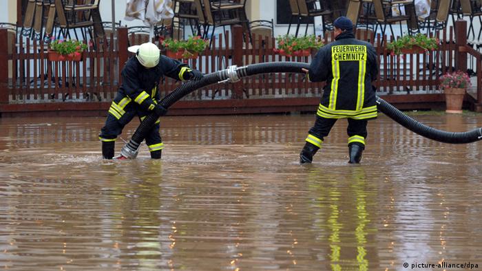 Hochwasser Flut Sachsen Chemnitz