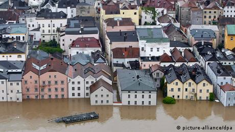 Bildergalerie Hochwasser Flut gemischte Regionen
