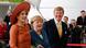 German Chancellor Angela Merkel (C) welcomes Dutch King Willem-Alexander and Queen Maxima (L) at the Chancellery in Berlin (Photo: REUTERS/Tobias Schwarz) German Chancellor Angela Merkel (C) welcomes Dutch King Willem-Alexander and Queen Maxima (L) at the Chancellery in Berlin (Photo: REUTERS/Tobias Schwarz)