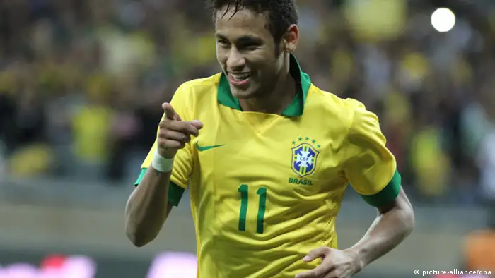 Neymar jubelt (Foto: EFE/Paulo Fonseca)