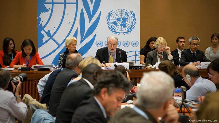 UN Konferenz Syrien chemische Waffen Chemiewaffen Genf (picture-alliance/dpa)