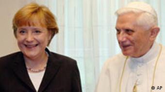 Merkel beim Papst