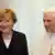 Ангела Меркель и Папа Римский Бенедикт XVI