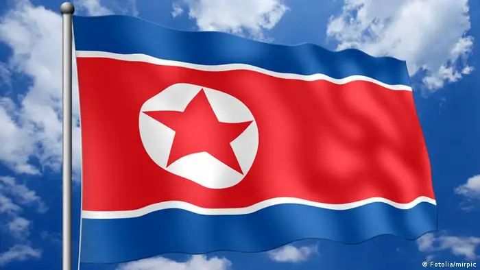 #22605053 -Nordkorea-Fahne © mirpic