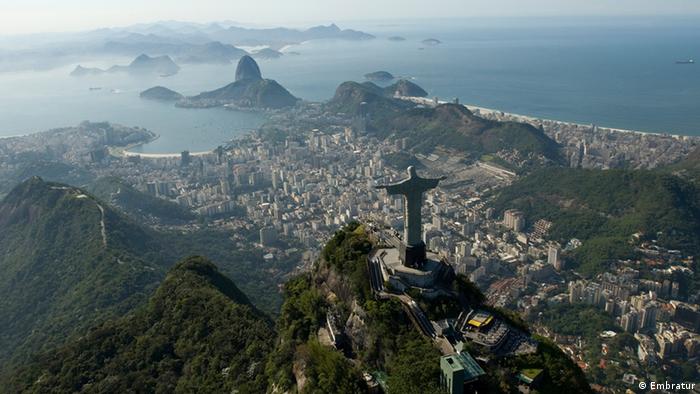 Blick auf Rio de Janeiro. (Foto:www.copa2014.gov.br) Städte Confederations Cup Brasil 2013 Bild 2 - Rio de Janeiro Credits: Embratur