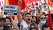Protesters shout slogans as they take part in a demonstration in the center of Ankara on June 8, 2013. Thousands of angry Turks poured into the streets on June 8 to join mass anti-government protests as the crisis entered it's ninth day, defying Prime Minister Recep Tayyip Erdogan's call to end the worst civil unrest of his decade-long rule. AFP PHOTO / ADEM ALTAN (Photo credit should read ADEM ALTAN/AFP/Getty Images) Protesters shout slogans as they take part in a demonstration in the center of Ankara on June 8, 2013. Thousands of angry Turks poured into the streets on June 8 to join mass anti-government protests as the crisis entered it's ninth day, defying Prime Minister Recep Tayyip Erdogan's call to end the worst civil unrest of his decade-long rule. AFP PHOTO / ADEM ALTAN (Photo credit should read ADEM ALTAN/AFP/Getty Images)