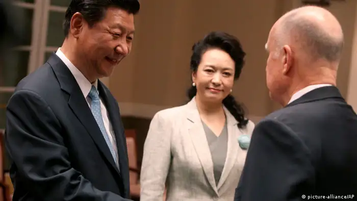 USA Kalifornien Besuch von Xi Jinping und Peng Liyuan