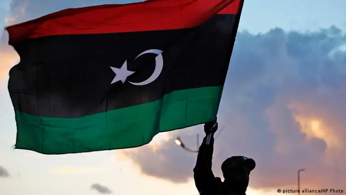 Le drapeau de la nouvelle Libye