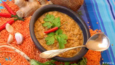 Linsen Curry Indische Küche