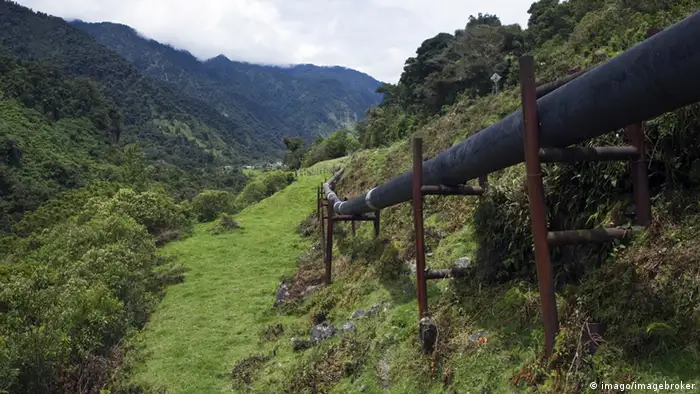 Trans-Ecuadorianische Öl-Pipeline SOTE