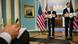 A reporter takes notes at left as Secretary of State John Kerry and British Foreign Secretary William Hague participate in a joint news conference at the State Department in Washington, Wednesday, June 12, 2013. Kerry hosted a meeting with Hague, an ally equally unsure about what to do to end fighting in Syria that has now killed some 80,000 people. (AP Photo/Jacquelyn Martin) A reporter takes notes at left as Secretary of State John Kerry and British Foreign Secretary William Hague participate in a joint news conference at the State Department in Washington, Wednesday, June 12, 2013. Kerry hosted a meeting with Hague, an ally equally unsure about what to do to end fighting in Syria that has now killed some 80,000 people. (AP Photo/Jacquelyn Martin)