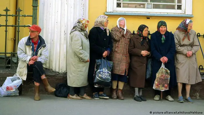 Bettlerinnen in Lettlands Hauptstadt Riga. (Foto: IMAP)