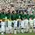 Brasilien Fußball-Nationalmannschaft bei der Nationalhymne (Foto: FRANCK FIFE/AFP/Getty Images)