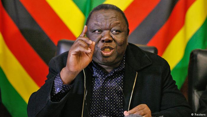 Líder de la oposición en Zimbabue: Morgan Tsvangirai. 