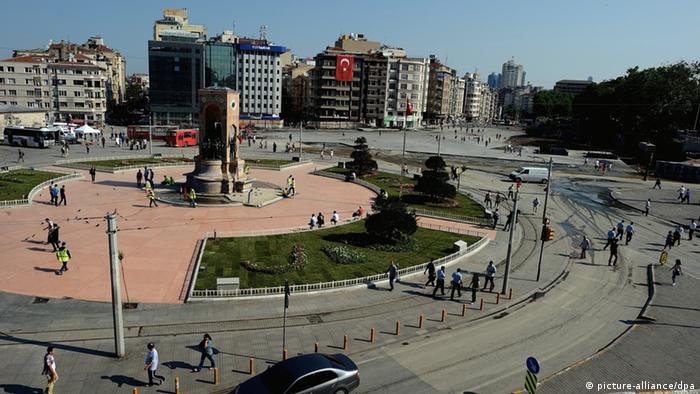 Der Taksim-Platz in Istanbul (Foto: dpa)