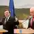 Жозе Мануэл Баррозу и Херман Ван Ромпей на встрече "большой восьмерки" в Северной Ирландии