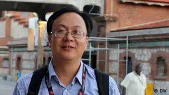 Teilnehmer, chinesischer Rechtsanwalt Liang Xiaojun. Foto: DW/Zhang Ping. 13.06.2013