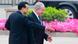 Chinese Premier Li Keqiang (L) gestures at Israeli Prime Minister Benjamin Netanyahu during a welcoming ceremony at the Great Hall of the People in Beijing, China, 08 May 2013 (Photo: EPA/DIEGO AZUBEL) Chinese Premier Li Keqiang (L) gestures at Israeli Prime Minister Benjamin Netanyahu during a welcoming ceremony at the Great Hall of the People in Beijing, China, 08 May 2013 (Photo: EPA/DIEGO AZUBEL)