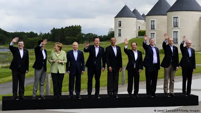 G8 Gipfel in Nordirland 18.06.2013 Gruppenfoto