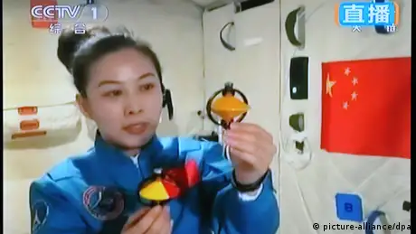 China Astronautin Wang Yaping (picture-alliance/dpa)