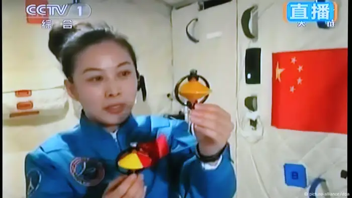 China Astronautin Wang Yaping (picture-alliance/dpa)