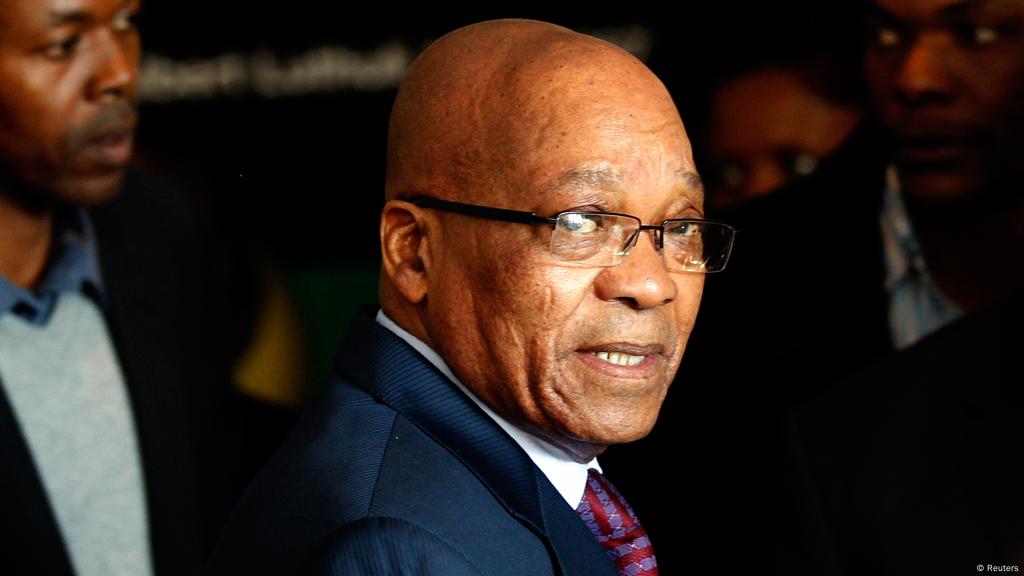 President Zuma S State Of The Nation Speech Disrupted Over Graft Allegations News Dw 12 02 2015