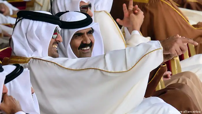 Katar Vater und Sohn Al-Thani Archiv 2012