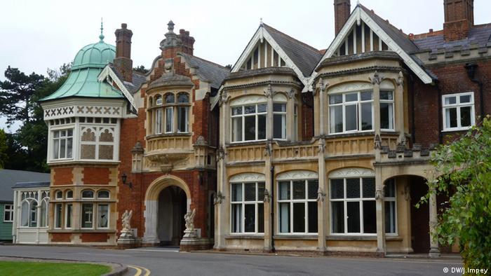 Bletchley Park from the outside (Photo: Joanna Impey / DW)