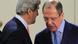 U.S. Secretary of State John Kerry (L) talks with Russian Foreign Minister Sergei Lavrov at the start of a NATO - Russia foreign ministers meeting at the Alliance's headquarters in Brussels April 23, 2013. REUTERS/Yves Herman (BELGIUM - Tags: POLITICS) U.S. Secretary of State John Kerry (L) talks with Russian Foreign Minister Sergei Lavrov at the start of a NATO - Russia foreign ministers meeting at the Alliance's headquarters in Brussels April 23, 2013. REUTERS/Yves Herman (BELGIUM - Tags: POLITICS)